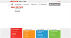 Desktop Screenshot of kralwesten.nl