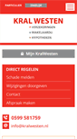 Mobile Screenshot of kralwesten.nl