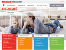 Tablet Screenshot of kralwesten.nl